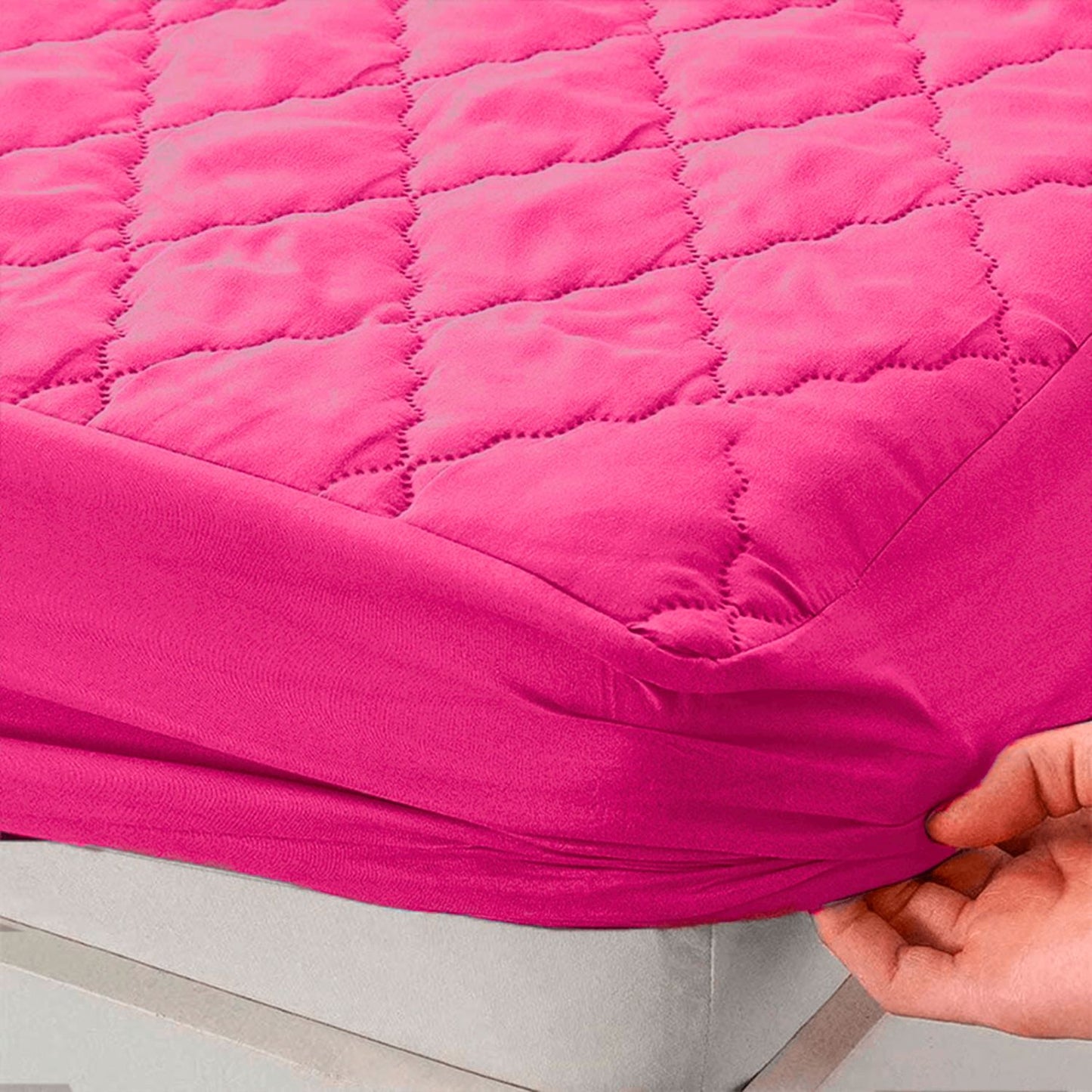PROTECTOR DE COLCHON CON FUNDAS QUALITY