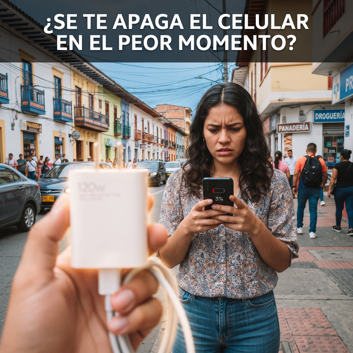 No te quedes sin batería en el peor momento - Cargador Xiaomi 120W