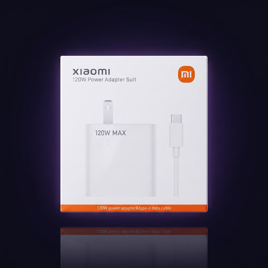Cargador Xiaomi Original 120W Power Adapter Suit - caja del producto