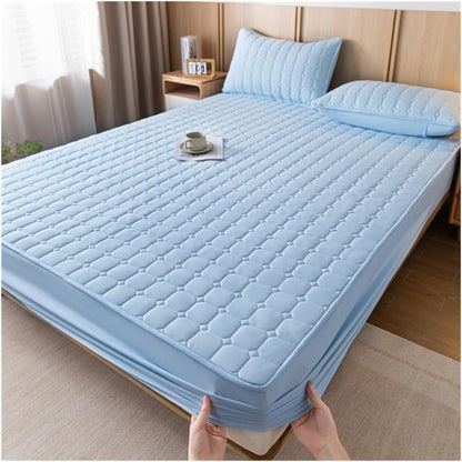 PROTECTOR DE COLCHON CON FUNDAS QUALITY