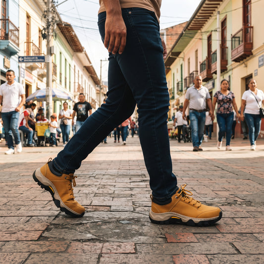 Zapatos Cosidos en uso diario
