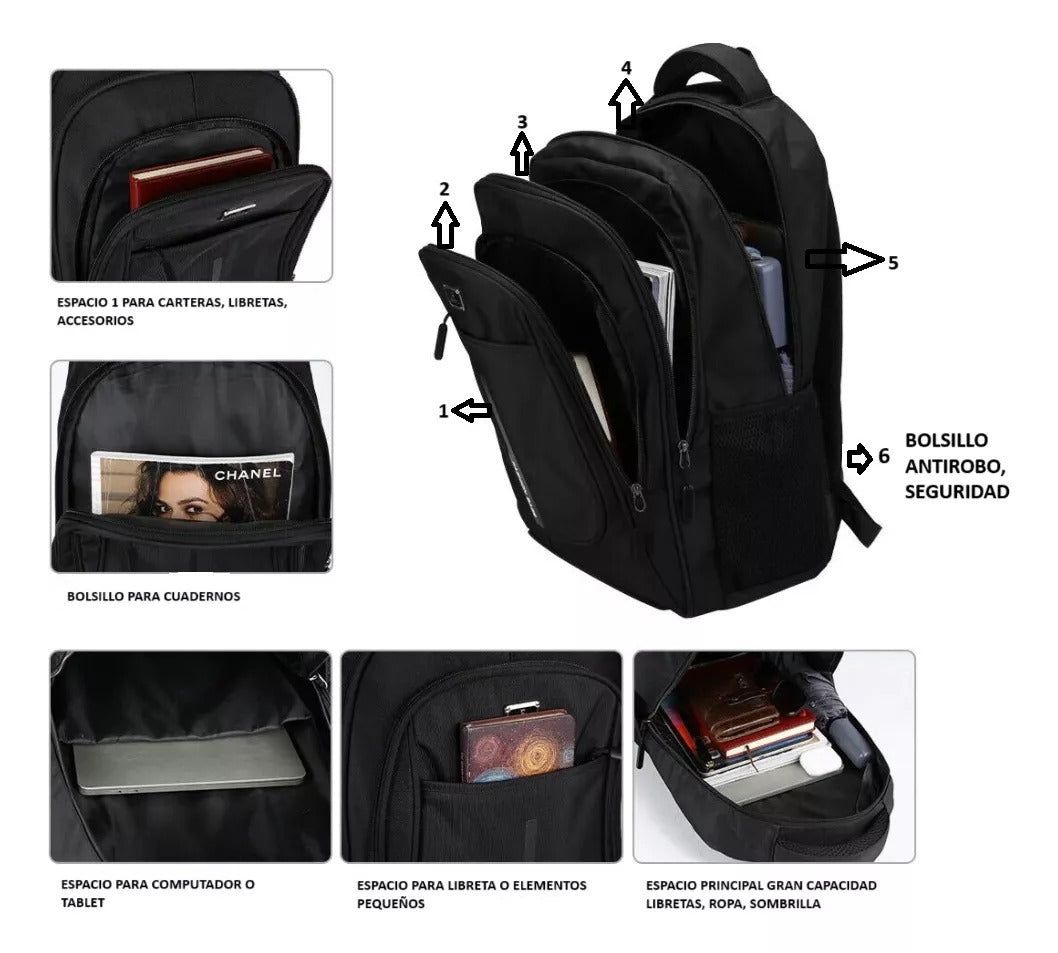 Bolso Urbano Fashion para Hombre