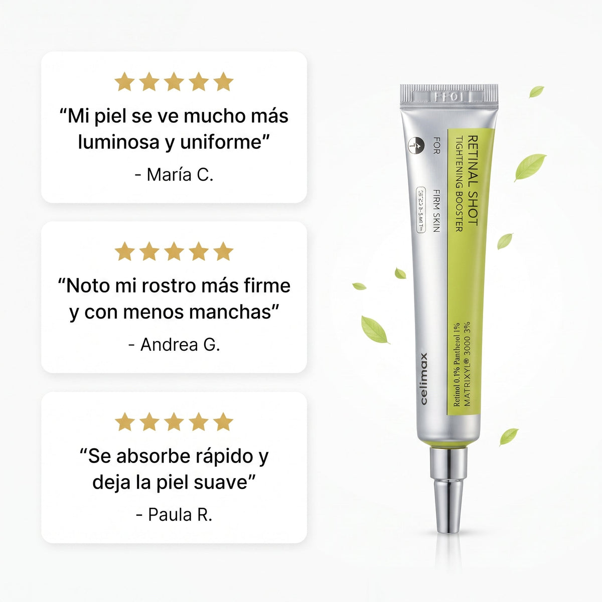 Retinal Shot — reseñas de clientas