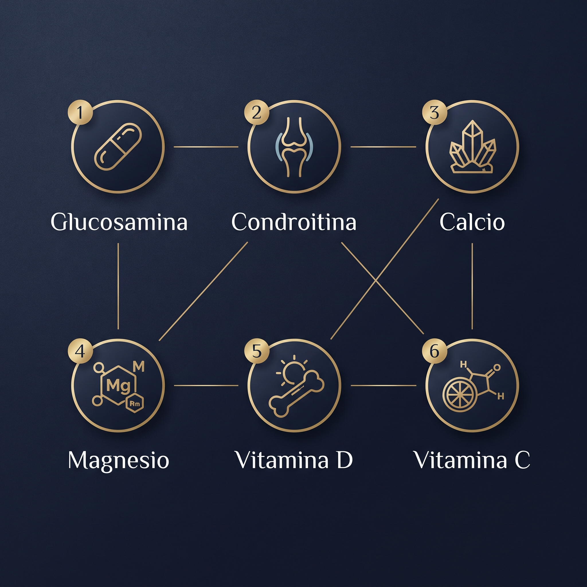 Fórmula Calcitrin Gold — glucosamina, condroitina, calcio, vitamina D